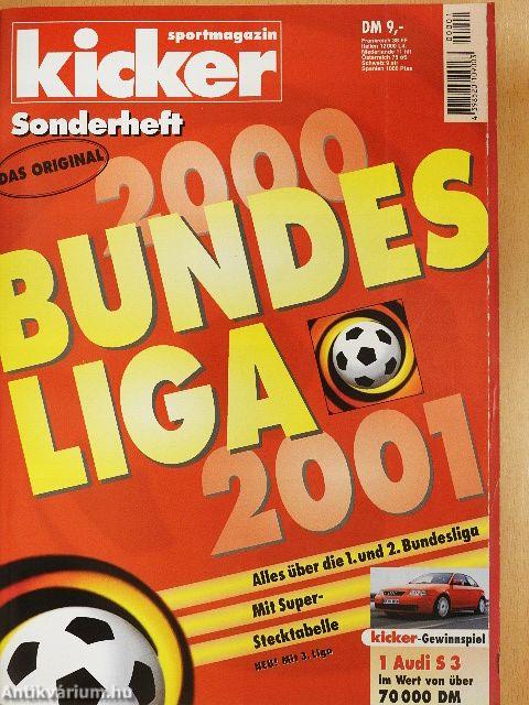 Kicker sportmagazin Sonderheft - Bundesliga 2000/2001