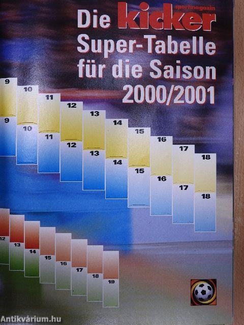 Kicker sportmagazin Sonderheft - Bundesliga 2000/2001