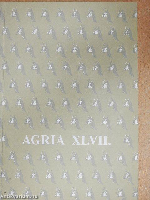 Agria XLVII.