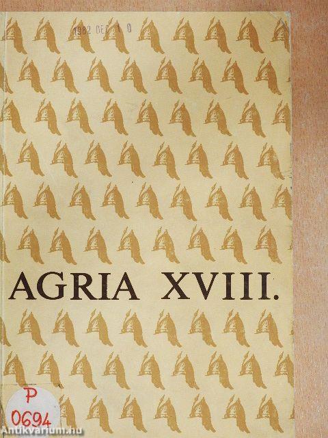 Agria XVIII.