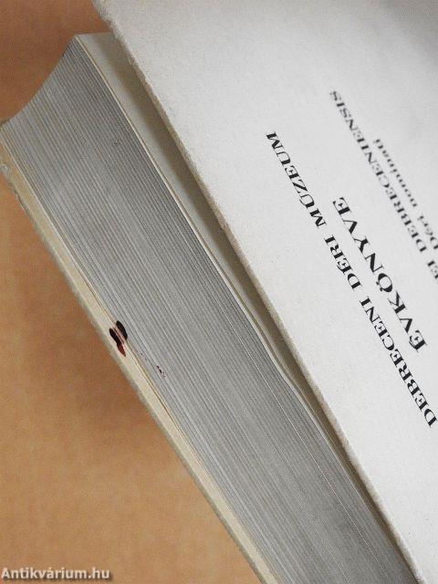 A Debreceni Déri Múzeum évkönyve 1973