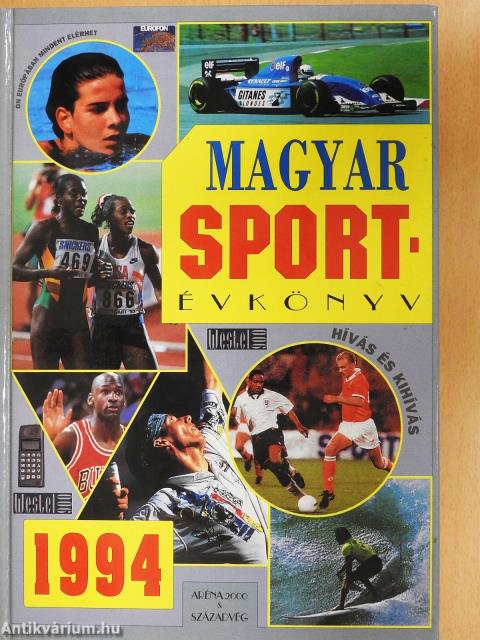 Magyar Sportévkönyv 1994 (dedikált példány)