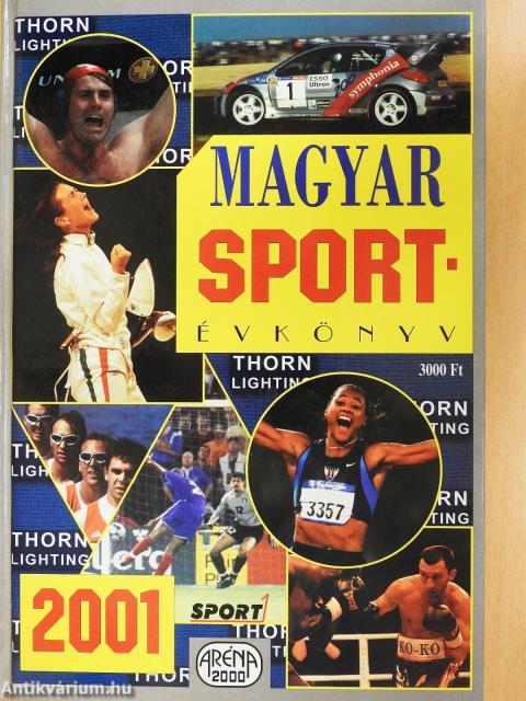 Magyar Sportévkönyv 2001 (dedikált példány)