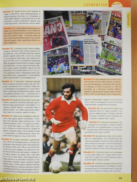 Magyar Sportévkönyv 2006 (dedikált példány)