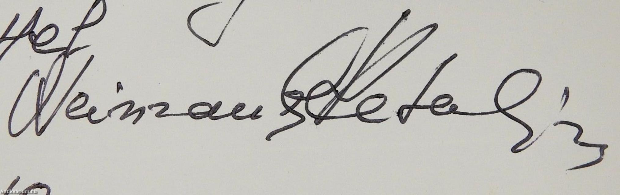 Versek az Ószövetséghez (dedikált példány)