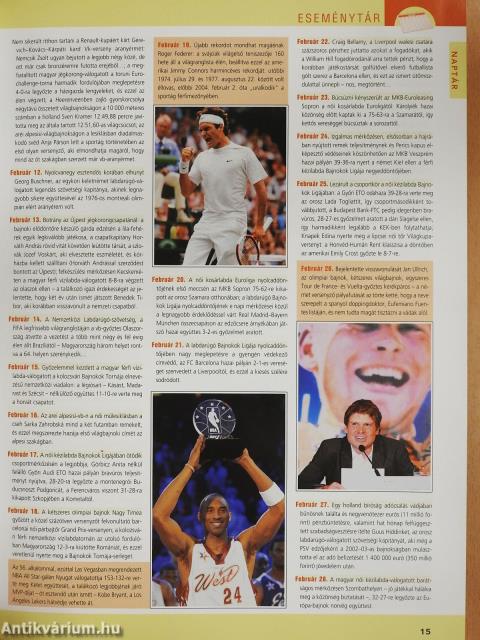 Magyar sportévkönyv 2008 (dedikált példány)