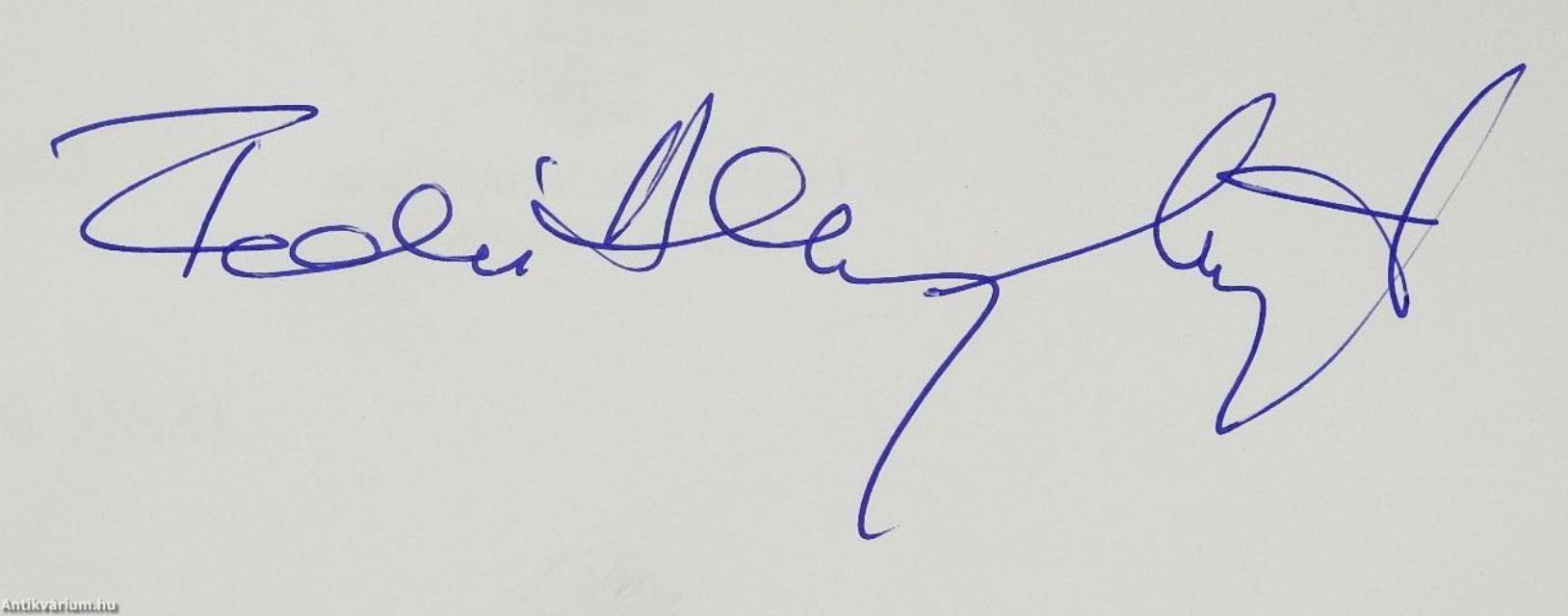 Családi áhítatoskönyv (dedikált példány)