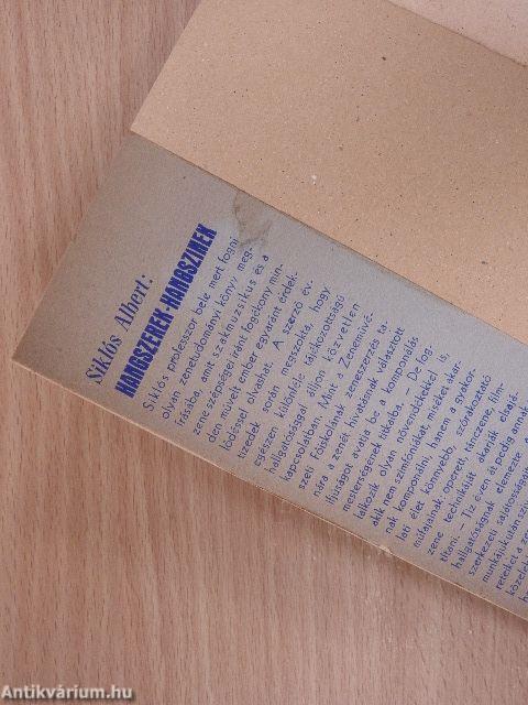 Hangszerek/Hangszinek