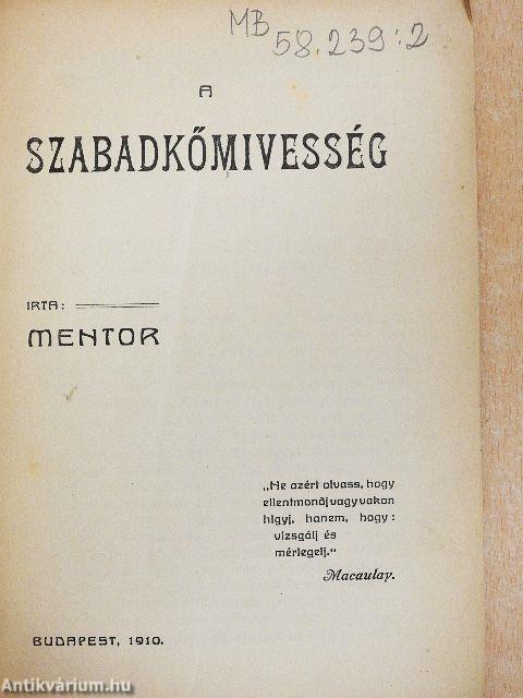 A szabadkőmivesség