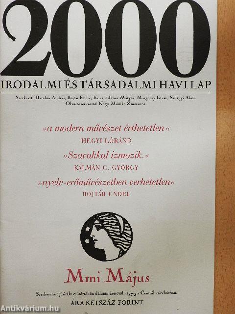 2000 2001. május