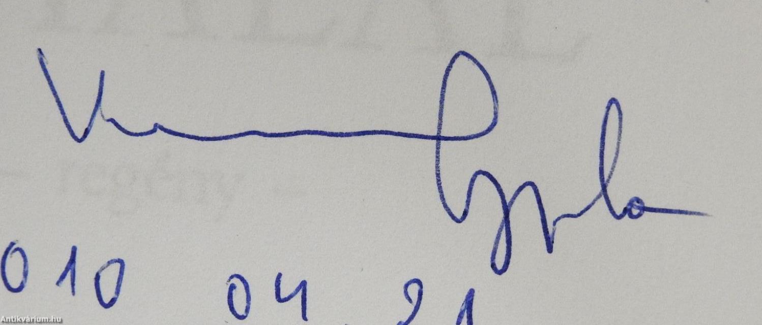 Tükörben a halál (dedikált példány)