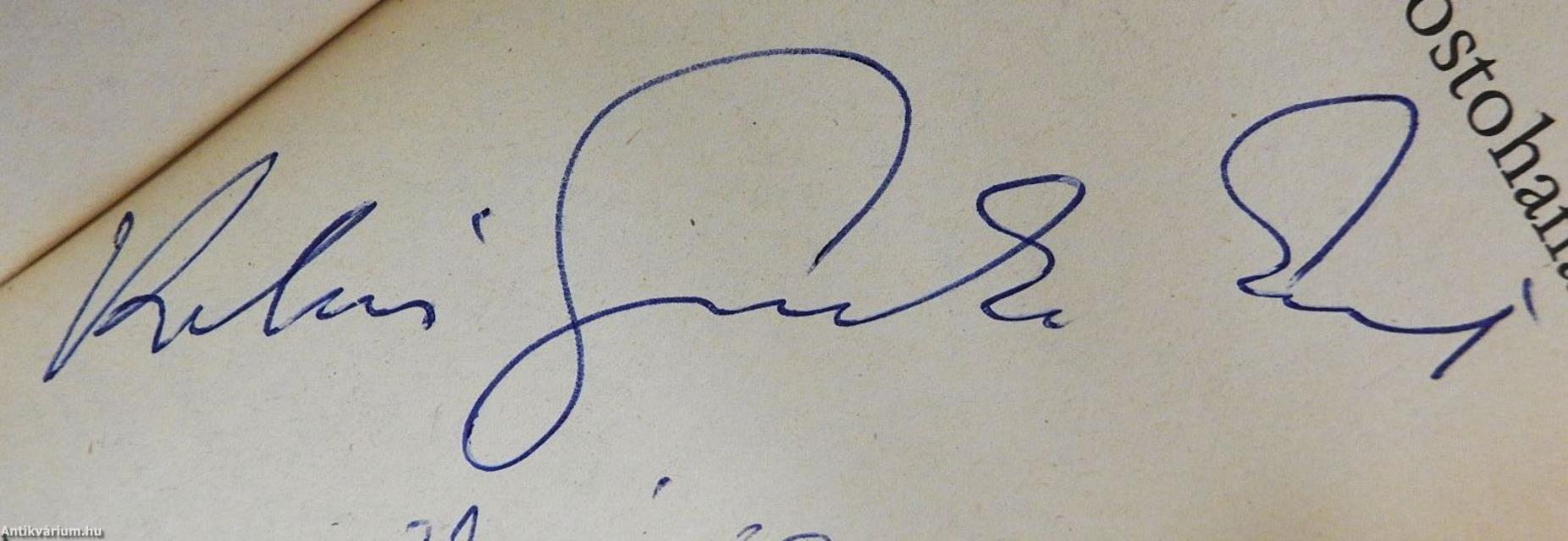 A szerencse mostohafia (aláírt példány)