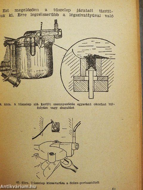 A gépkocsi üzemzavarai és szükségjavítása