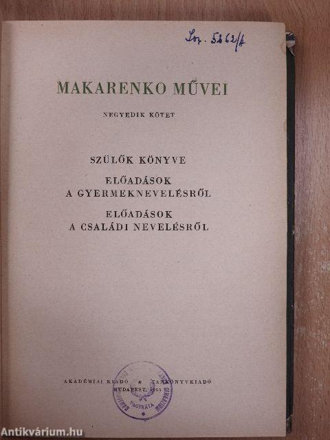 Makarenko művei IV.