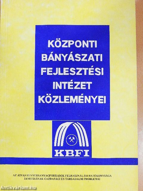 Az ásványi nyersanyagforrások felhasználási hatékonysága javításának gazdasági és társadalmi problémái