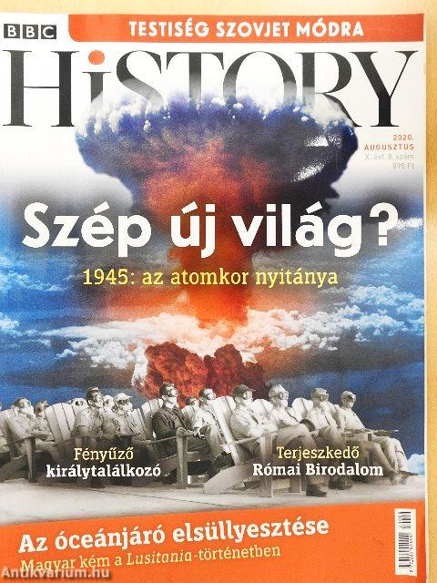 BBC History 2020. augusztus