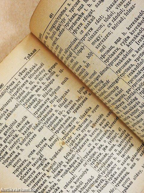 Szerb-Magyar Szótár