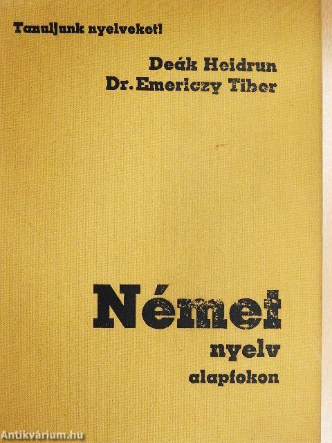 Német nyelv alapfokon