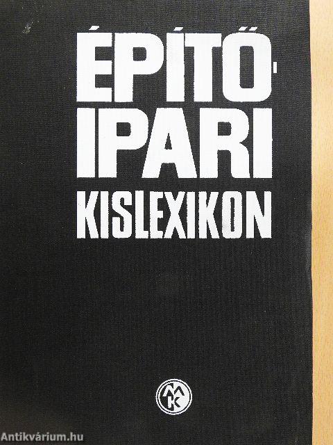 Építőipari kislexikon