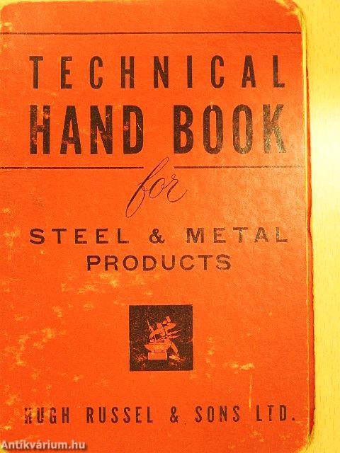 Technical Hand Book for Steel & Metal Products