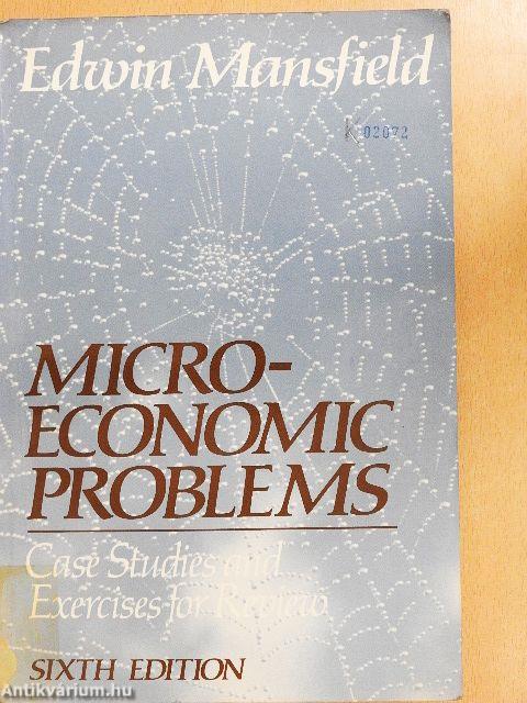 Microeconomic Problems