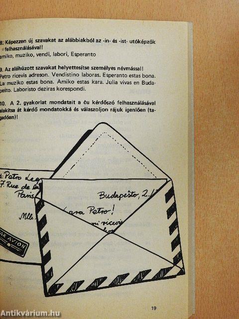 Eszperantó nyelvkönyv 