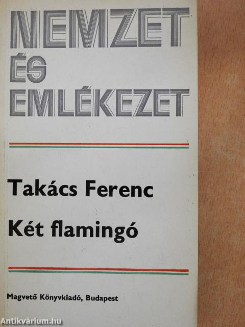 Két flamingó (dedikált példány)