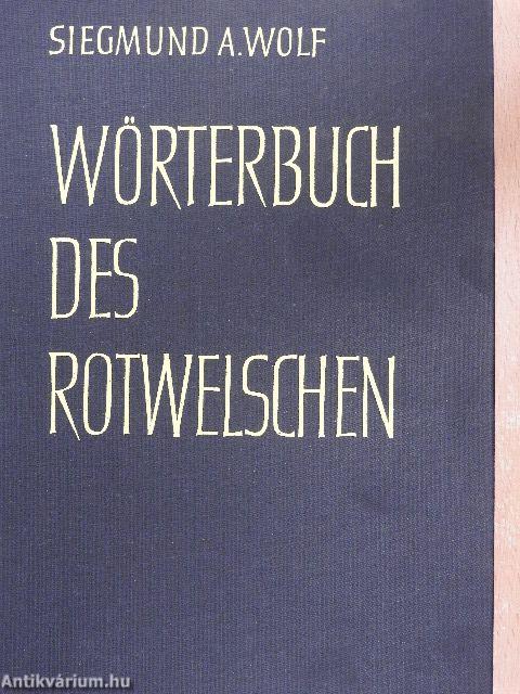 Wörterbuch des Rotwelschen