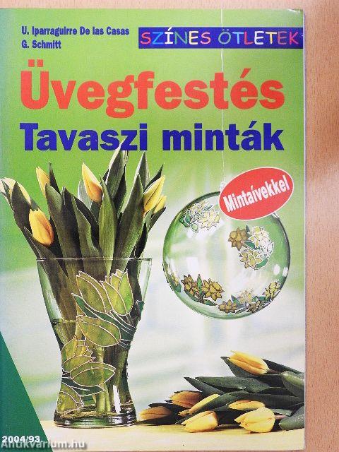 Üvegfestés - Tavaszi minták