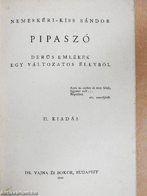 Pipaszó