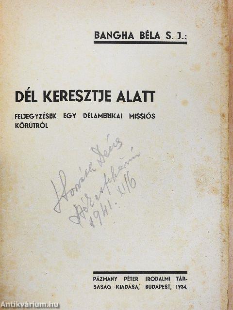 Dél keresztje alatt