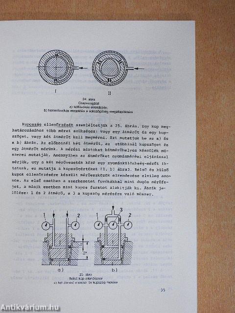 Pneumatikus mérőkészülékek és mérések