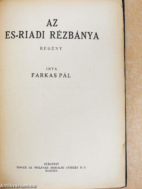 Az es-riadi rézbánya