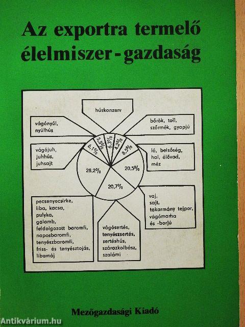 Az exportra termelő élelmiszer-gazdaság