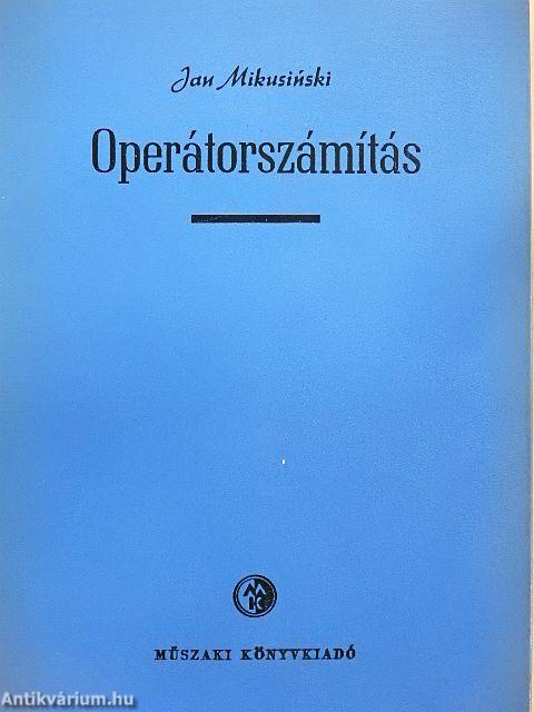 Operátorszámítás