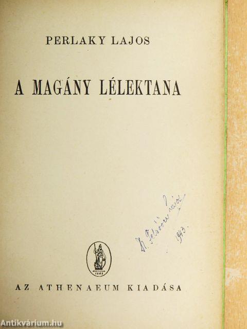 A magány lélektana