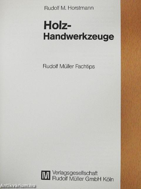 Holz-Handwerkzeuge