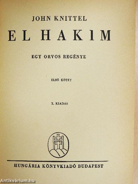 El hakim I-II.