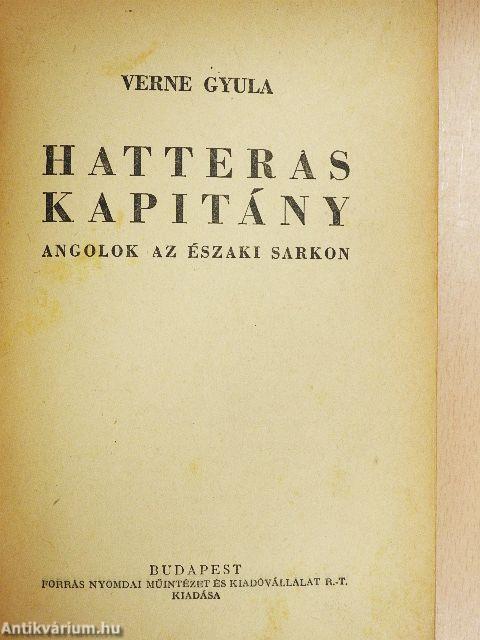 Hatteras kapitány