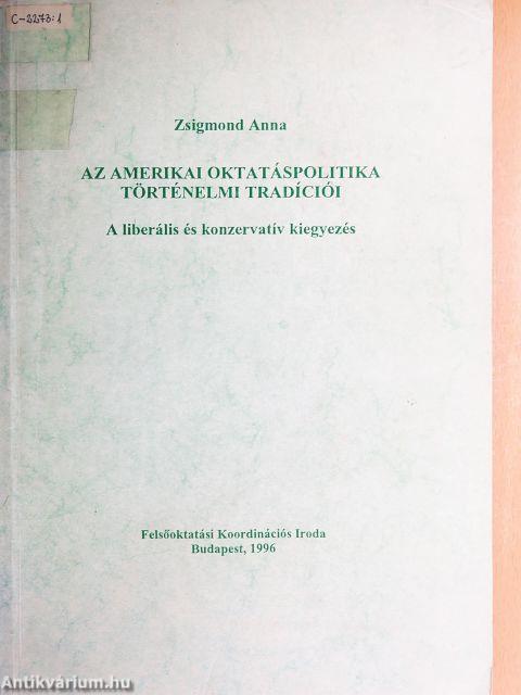 Az amerikai oktatáspolitika történelmi tradíciói