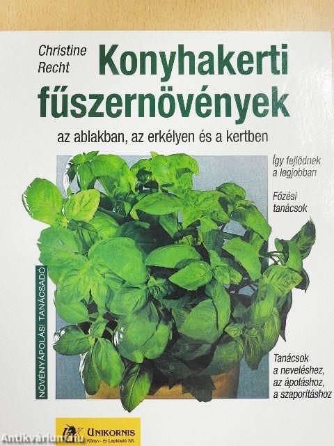 Konyhakerti fűszernövények