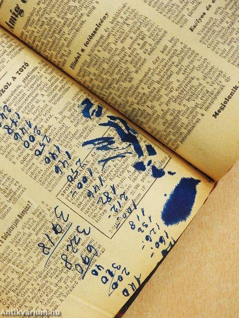 Sportfogadás 1954. (nem teljes évfolyam)