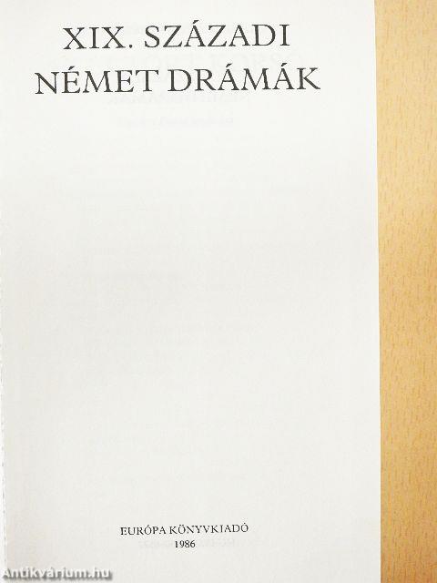 XIX. századi német drámák