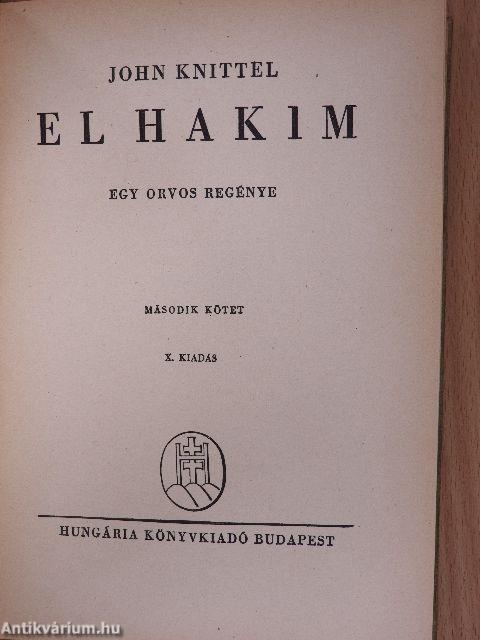 El hakim I-II.