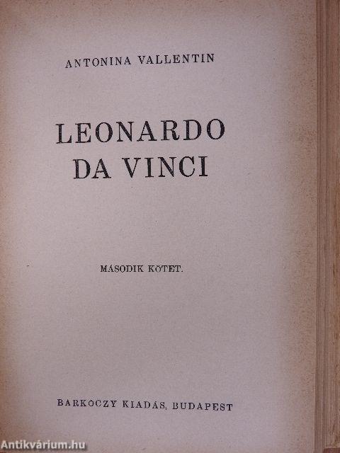 Leonardo Da Vinci I-II.