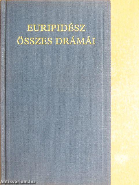 Euripidész összes drámái