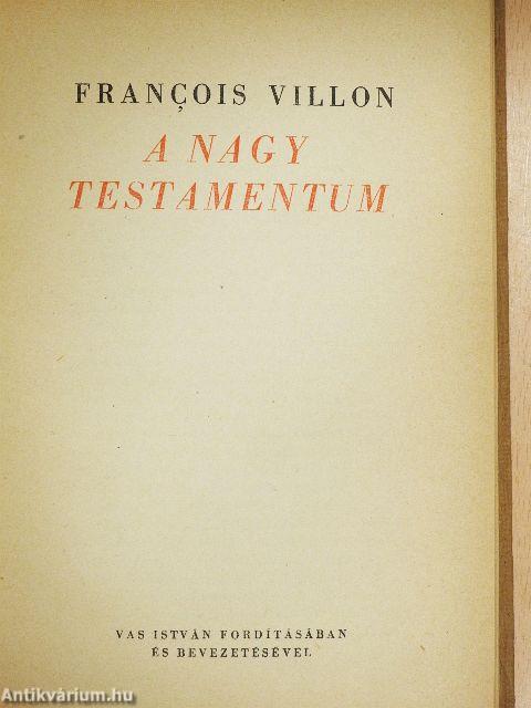 A Nagy Testamentum