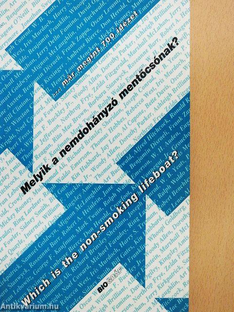 Melyik a nemdohányzó mentőcsónak?