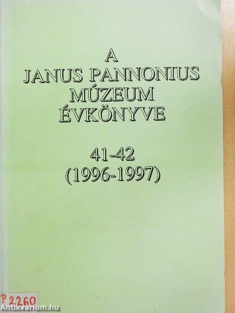 A Janus Pannonius Múzeum évkönyve 1996-1997