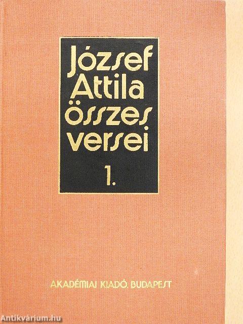 József Attila összes versei 1-2.